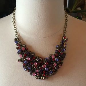 Pretty gem stone necklace.